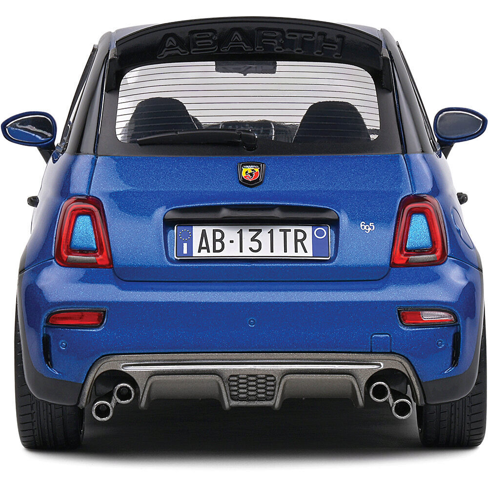 2022 Fiat 695 Abarth Tributo 131 Rally Blue Diecast Model Car | Solido