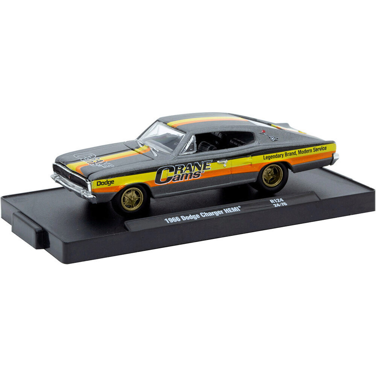 1966 Dodge Charger HEMI Crane CAMs Diecast Model Car | M2