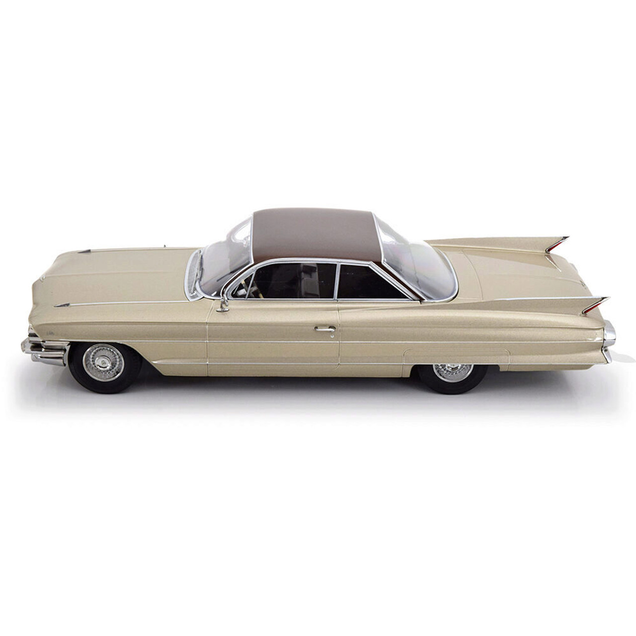 1961 Cadillac Series 62 Coupe DeVille Brown Metallic | KK Scale