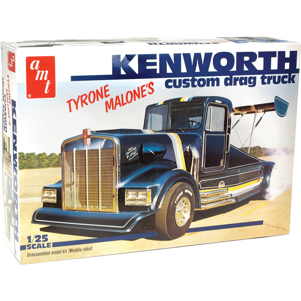 Kenworth Custom Drag Truck (Tyrone Malone) Plastic Model Kit | AMT