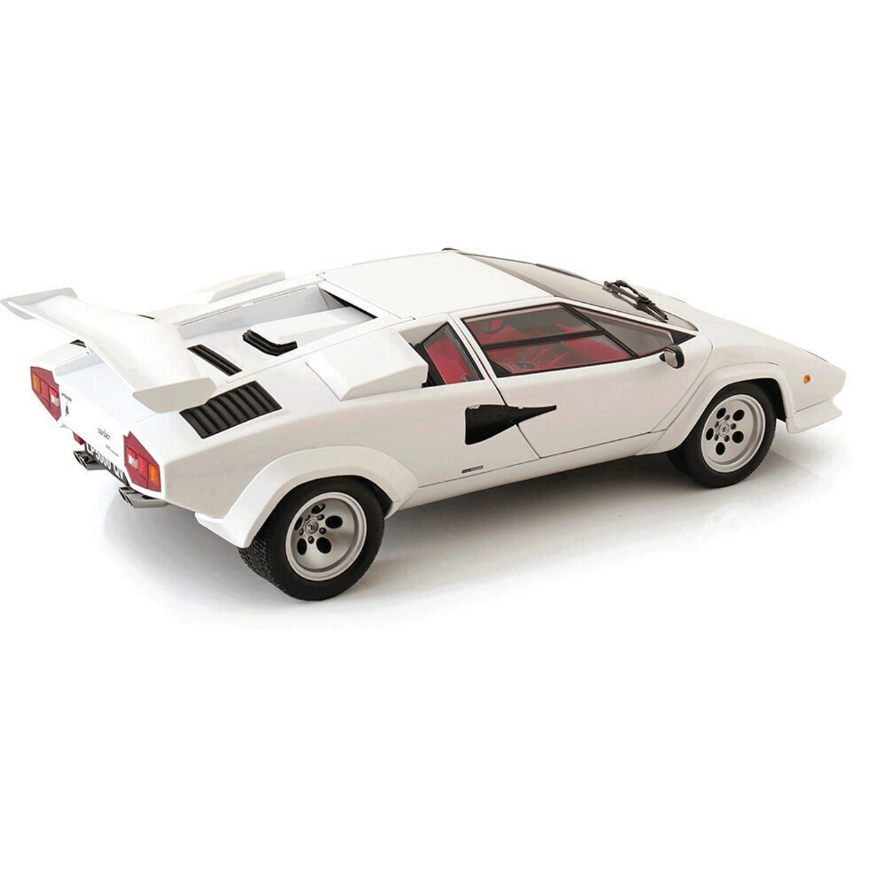 未開封 1/18 Lamborghini Countach 5000S ホワイト 1985 Lamborghini Countach LP 5000S QV White | KK Scale