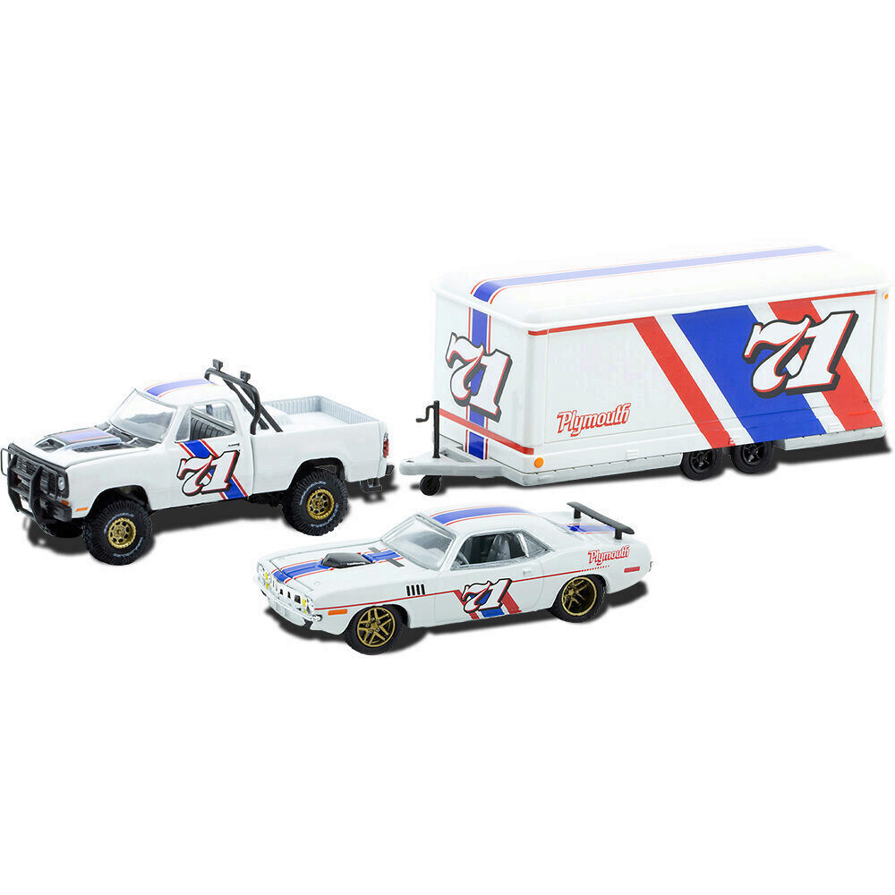 1974 Dodge W200 Power Wagon & 1971 Plymouth HEMI Cuda | M2 Machines