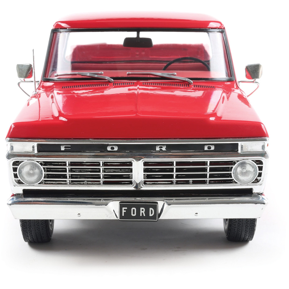 1974 Ford F-100 Candy Apple Red Diecast Model Truck | IXO Models