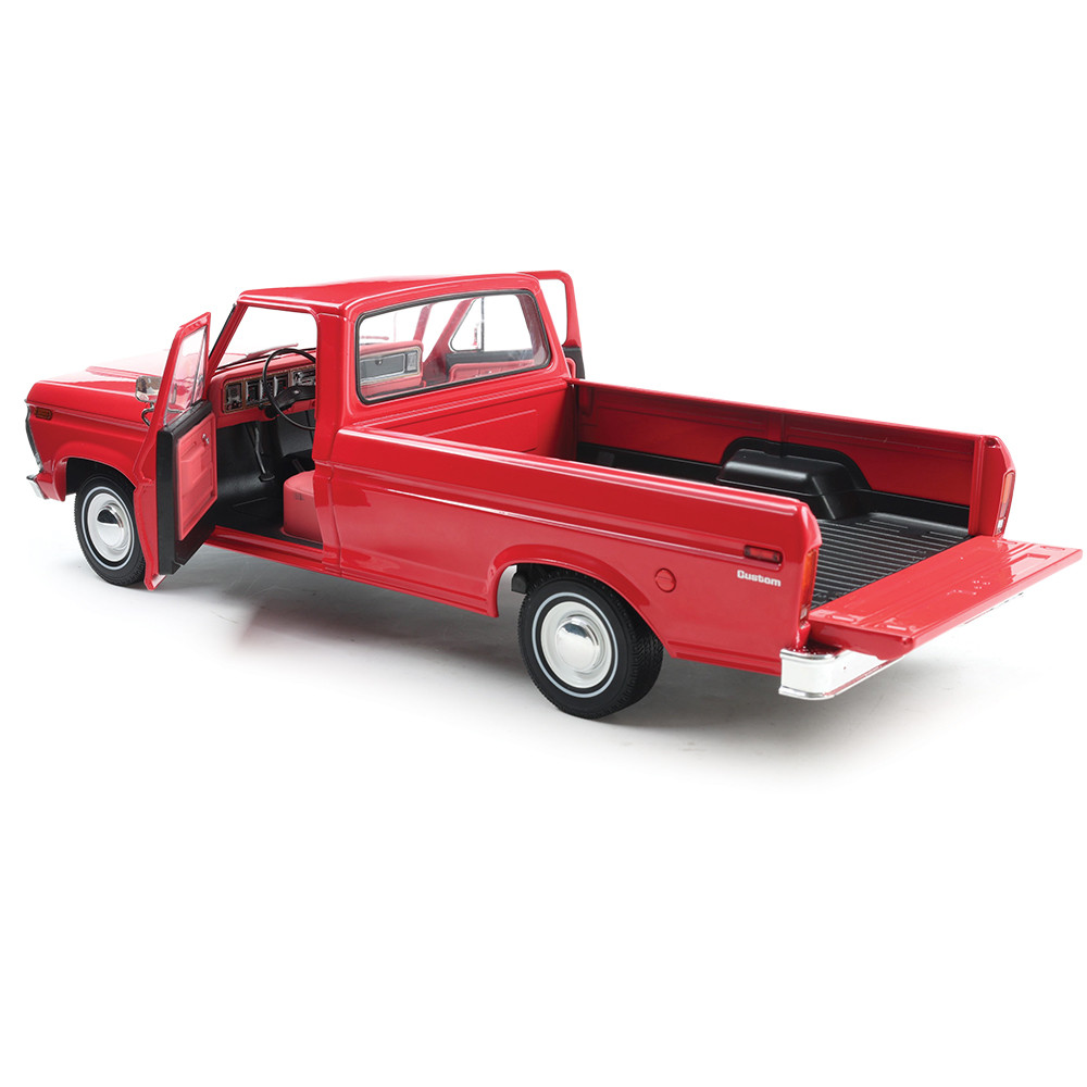 1974 Ford F-100 Candy Apple Red Diecast Model Truck | IXO Models