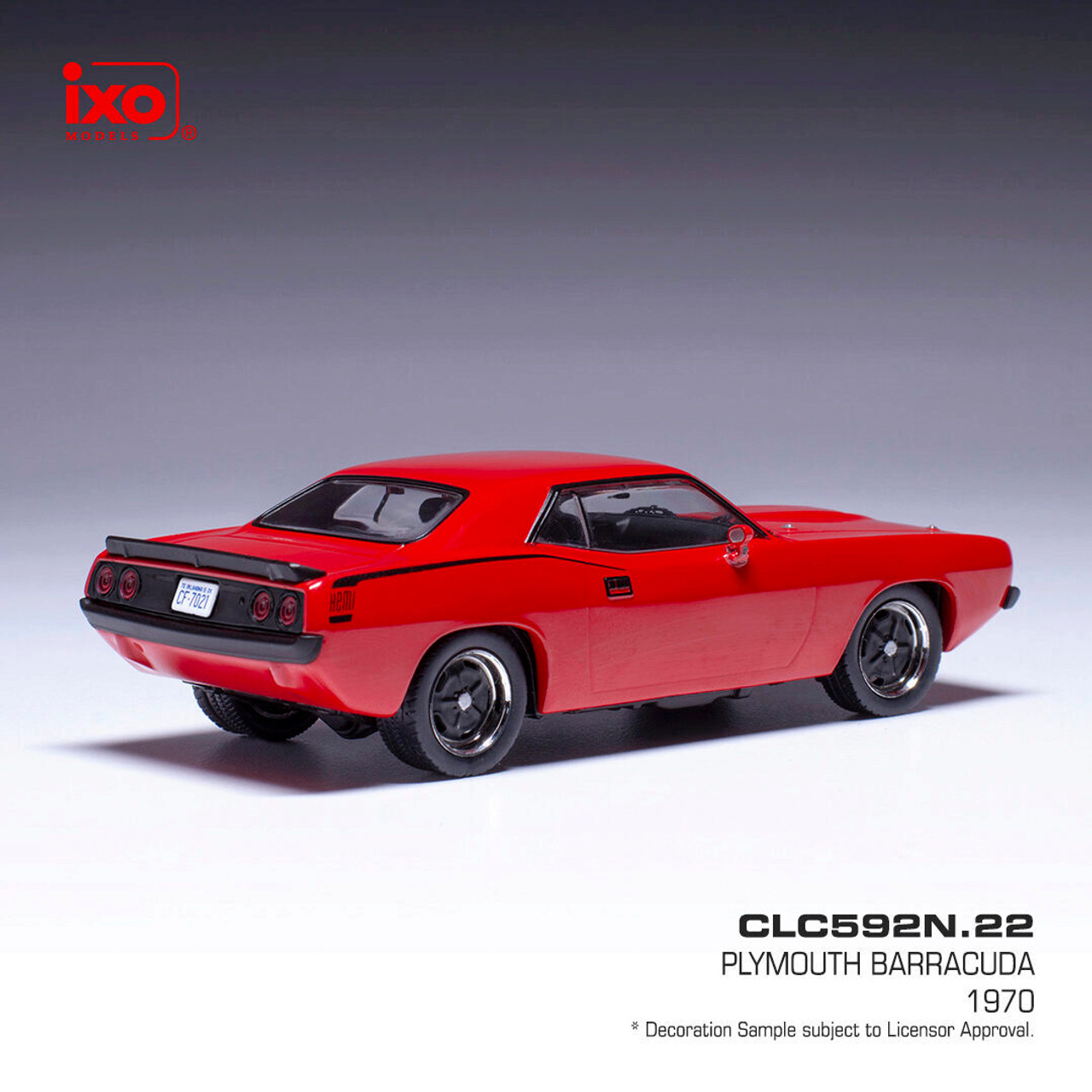 I*2様 1970 Plymouth Barracuda プラモデルキット Plymouth Cuda 1970 Orange New Ray 1/25 Muscle Car Collection