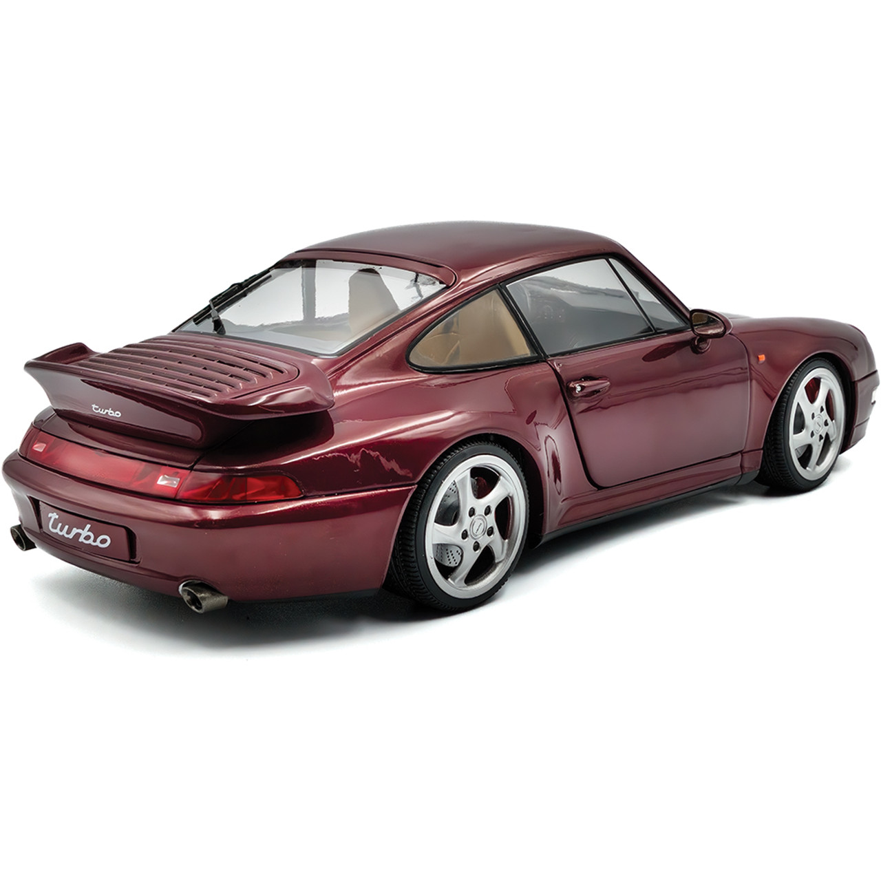 1997 Porsche 911 (993) Turbo Arena Red Diecast Model Car