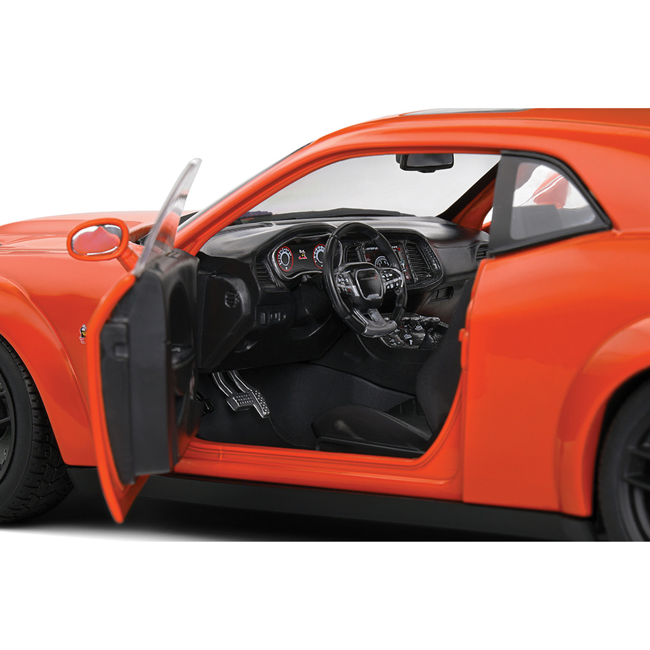 1/18 Solido ダッジチャレンジャー R/T スキャットパック 2023 2023 Dodge Challenger R/T Scat Pack Widebody Orange | Solido