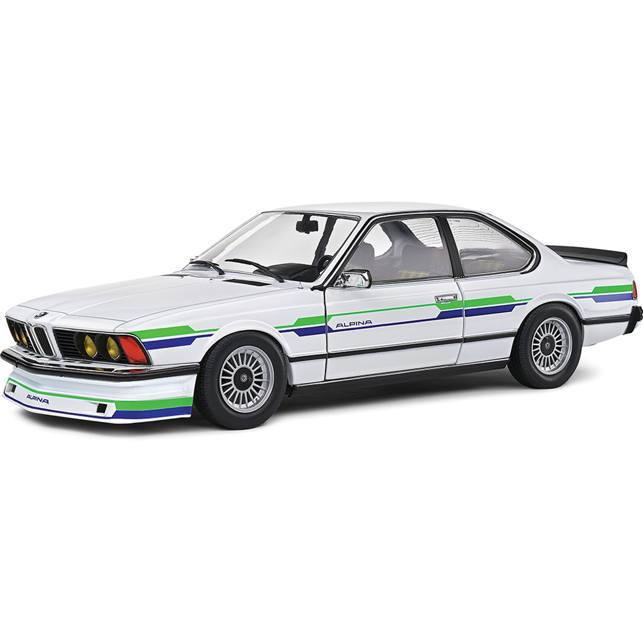 1984 Alpina BMW B7 Turbo (E24) White Diecast Model Car | Solido