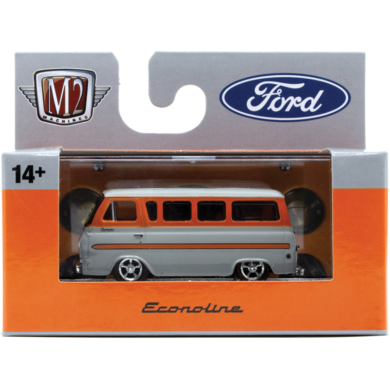 1965 Ford Falcon Club Wagon Gray Diecast Model Truck | M2