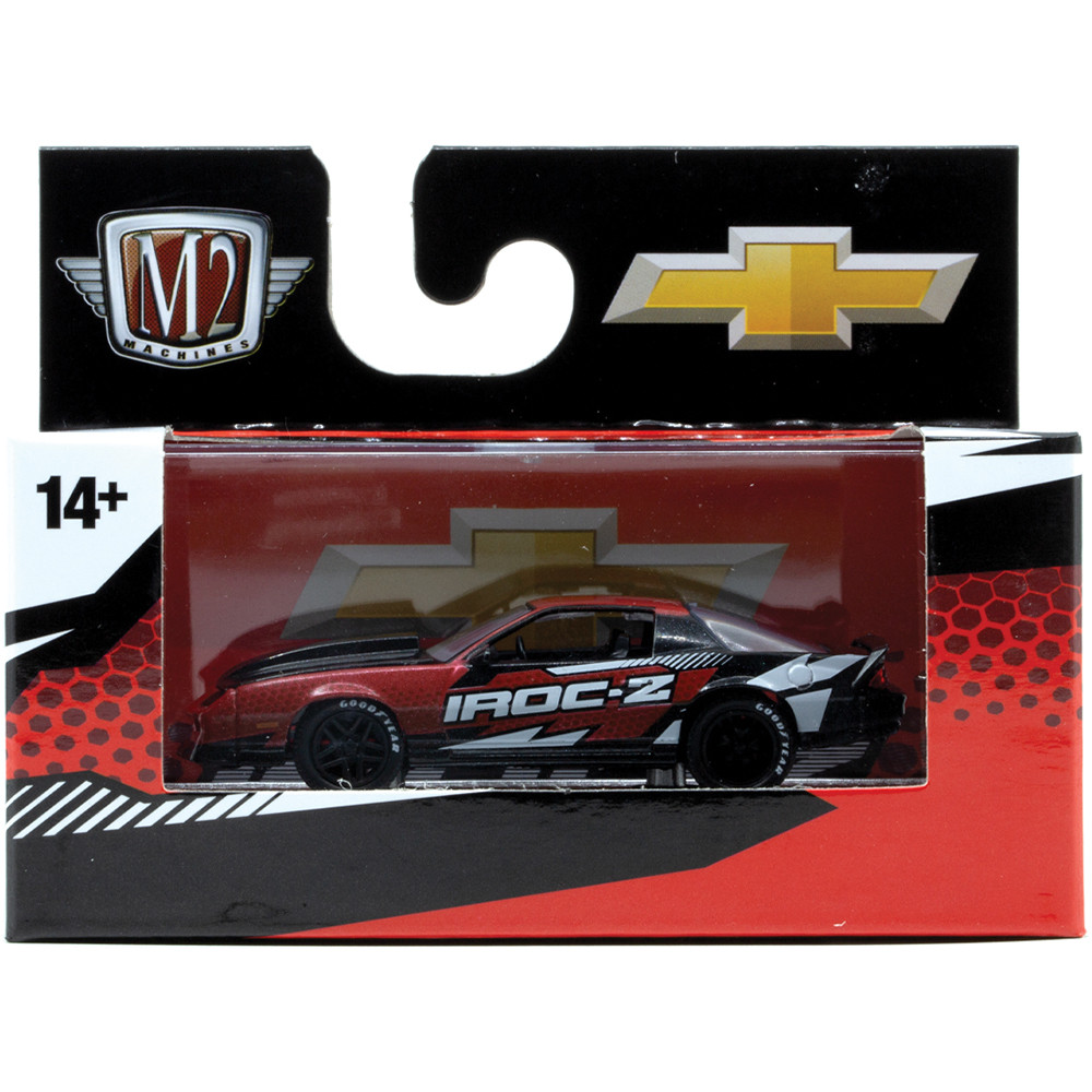 1985 Chevrolet Camaro IROC-Z Red Diecast Model Car | M2 Machines