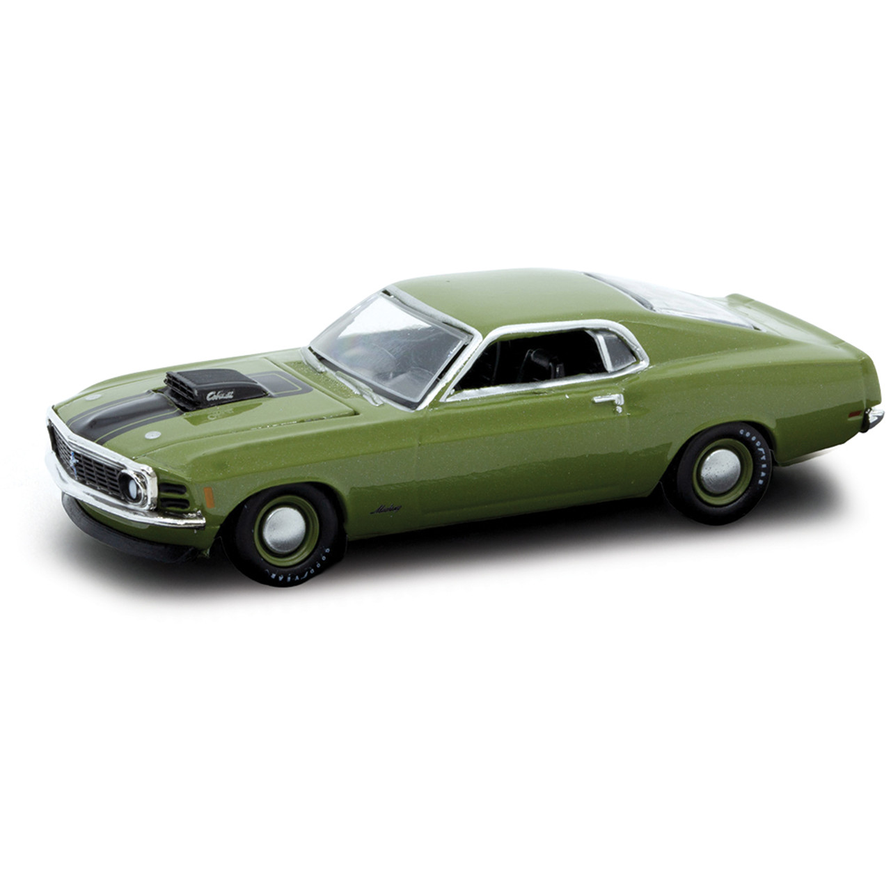 M2マシーン ウォルマート限定　1970 フォード・マスタング 428 SCJ 1970 Ford Mustang 428 SCJ Green Diecast Model Car | M2 Machines