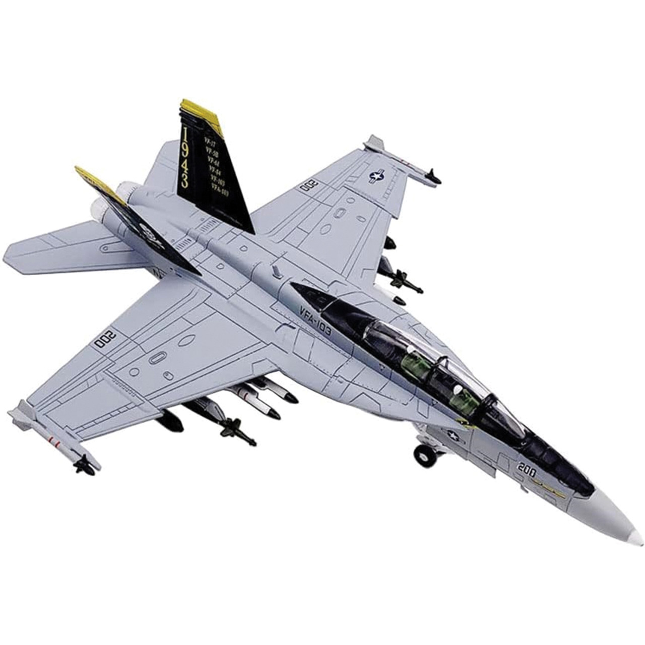 ハセガワ 1/48 F/A-18F SUPER HORNET  VFA-103 PSL Hasegawa 1/48 F/A-18F Super Hornet VFA-103 Jolly Rogers