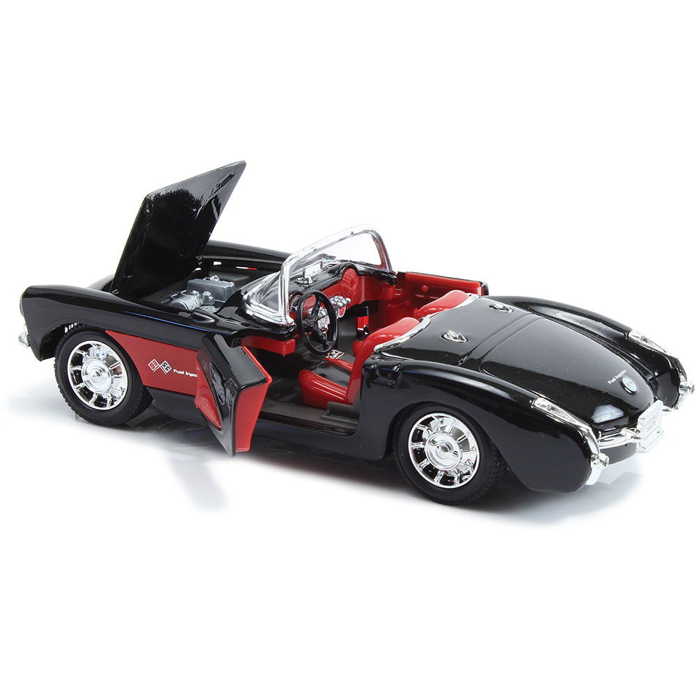 シボレー コルベット コンバーチブル 1957 ダイキャスト VTG 1:18 