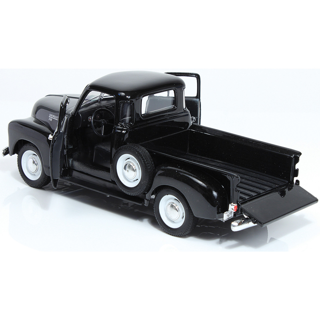 ミニカー 1953 CHEVROLET PICKUP TRUCK 1953 Chevrolet 3100 Pickup Black Diecast Model Truck | Welly