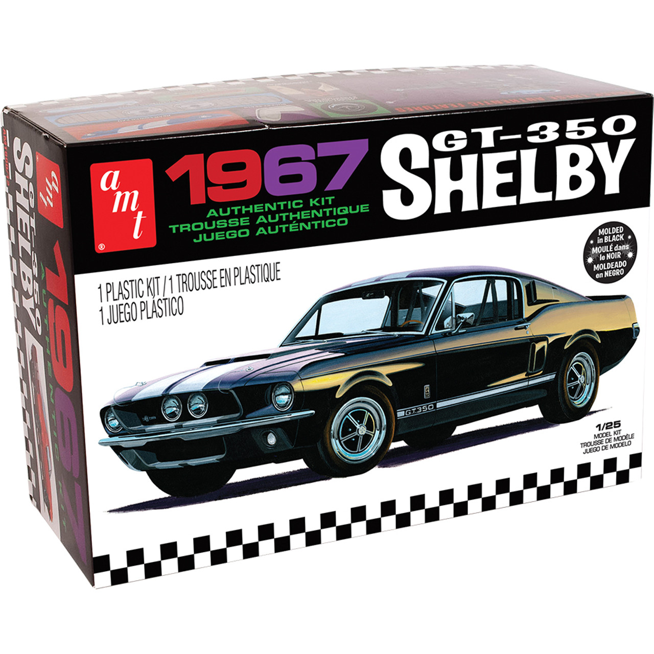 amt 1/25 1967 シェルビーGT350 プラモデル AMT1356 1967 Shelby GT350 1/25 Kit AMT Models (AMT1356) | Historic