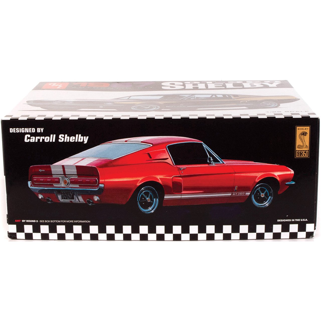 1967 Ford Shelby GT350 (Black) Plastic Model Kit | AMT
