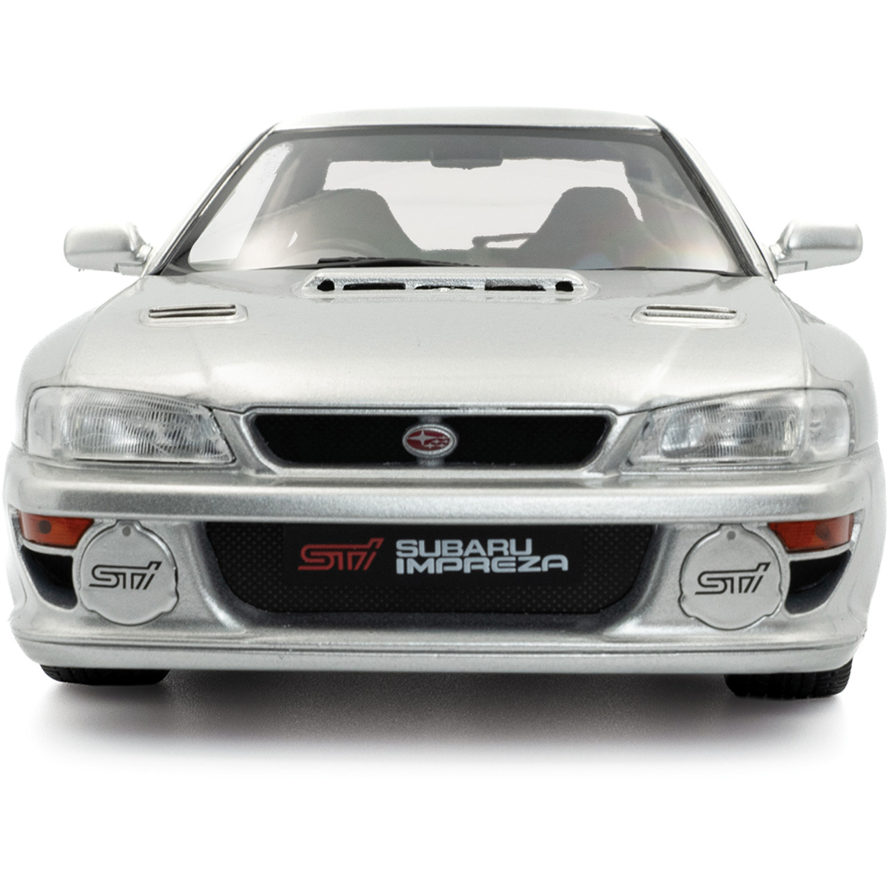 1998 Subaru Impreza WRX STI Silver Diecast Model Car | Solido