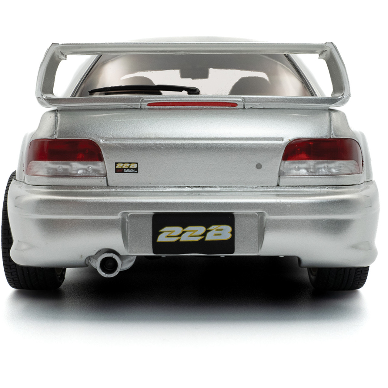 1998 Subaru Impreza WRX STI Silver Diecast Model Car | Solido