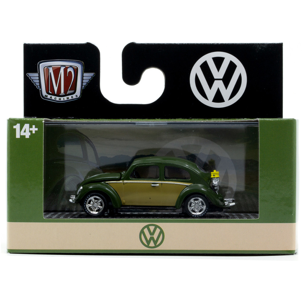 1953 VW Beetle Deluxe Black Diecast Model Car | M2 Machines