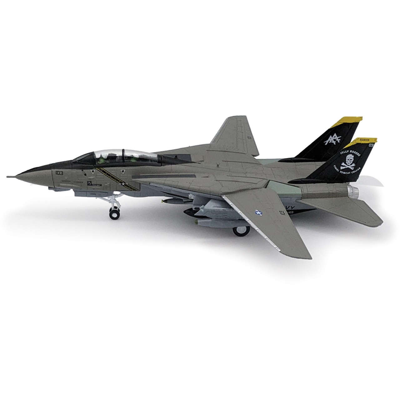 その他 CENTURY F-14 TOMCAT VF-103 2004 F-14A Tomcat 1:144 Diecast Model - Century Wings CW-001612