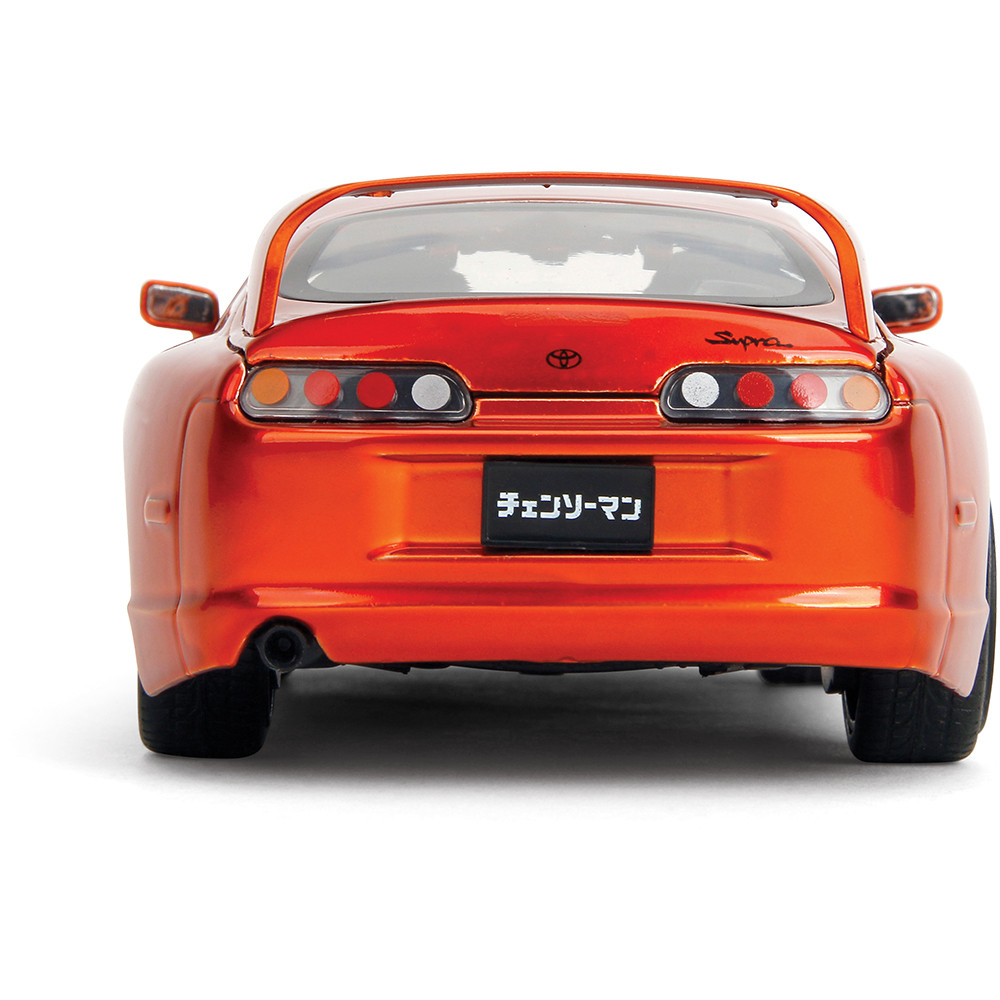1995 Toyota Supra with Chainsaw Man Diecast Figure | Jada Toys