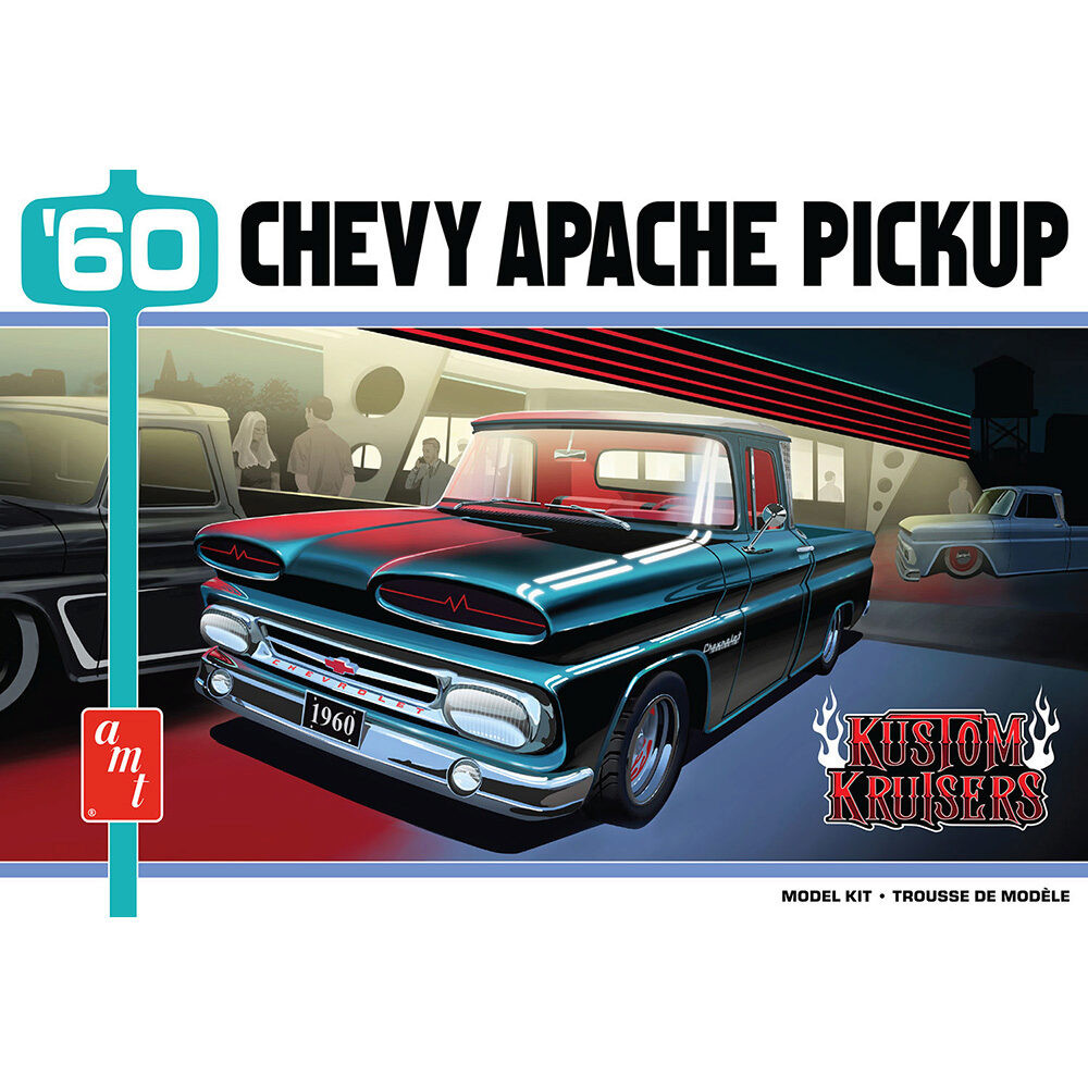 1960 Chevy Apache Pickup Street Machine Plastic | AMT
