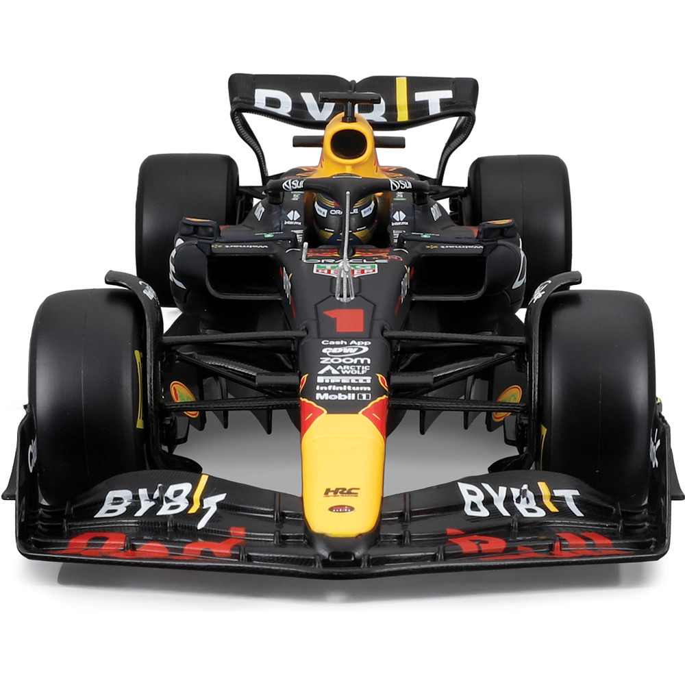 2023 Oracle F1 RB19 (2023) w/helmet Verstappen #1 | Bburago