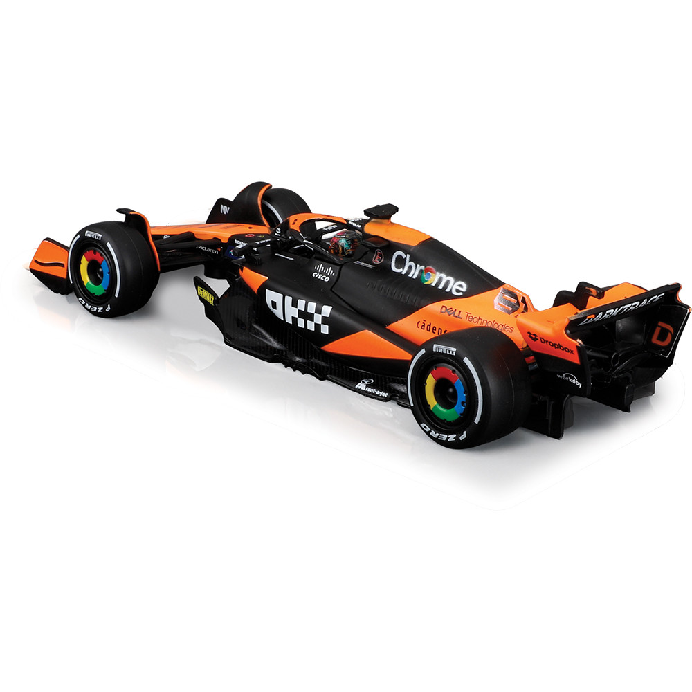 2024 McLaren F1 MCL38 w/ helmet Piastri #81 | Bburago