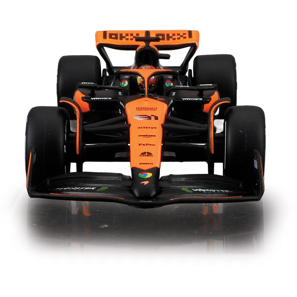 2024 McLaren F1 MCL38 w/ helmet Piastri #81 | Bburago