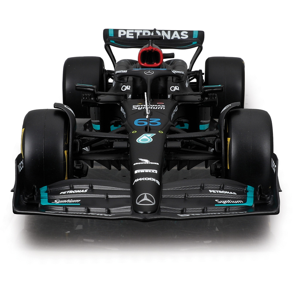 2023 Mercedes F1 W14 w/ figure Russell #63 Diecast Model Car | Bburago