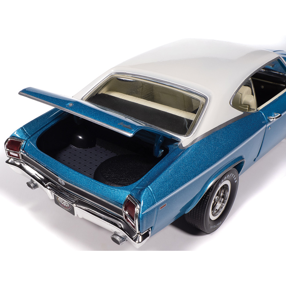 1969 Chevrolet Chevelle Hardtop MCACN 2-Tone Azure Turquoise