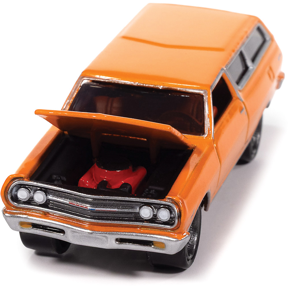 1965 Chevy 2-Door Wagon Sunset Metallic | Johnny Lightning