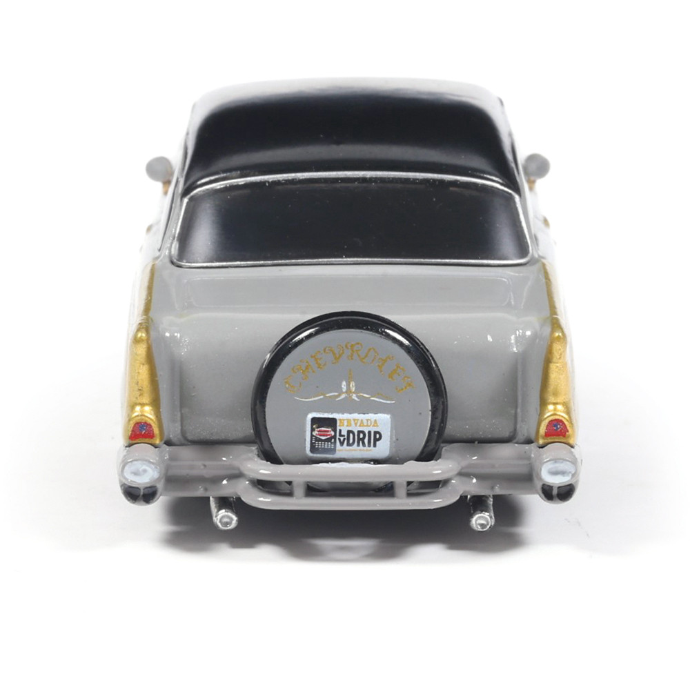 1957 Chevrolet Bel Air Lowrider Gray Diecast Model Car | IXO Models