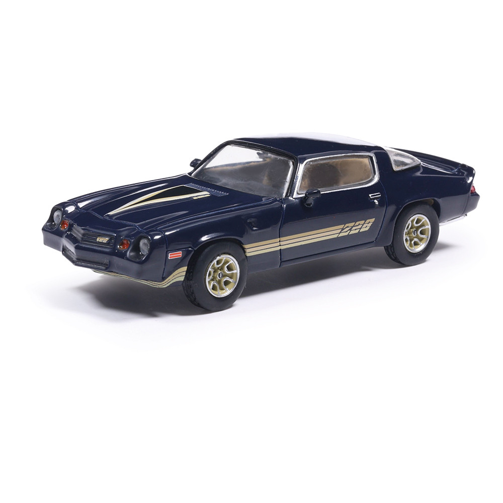 1981 Chevrolet Camaro Z28 Dark Blue Metallic With Gold Stripes