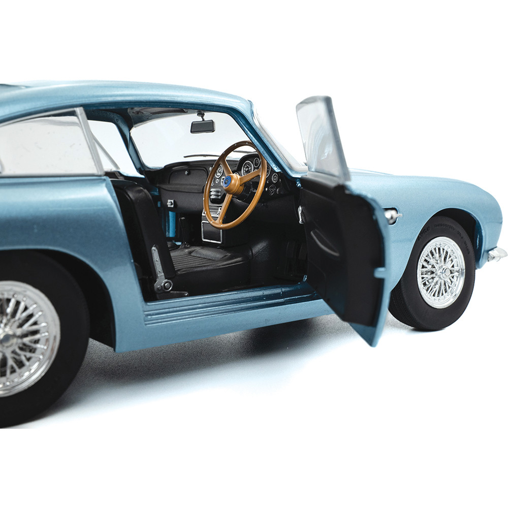 1964 Aston Martin DB5 Light Metallic Blue Diecast Model Car | Solido