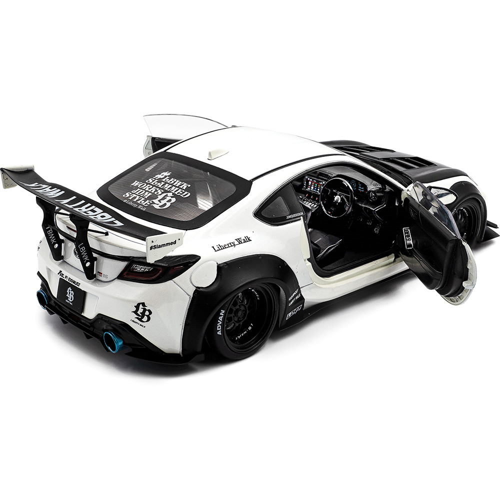 2024 Toyota GR 86 LBWK Body Kit Pearl White Diecast Model Car | Solido