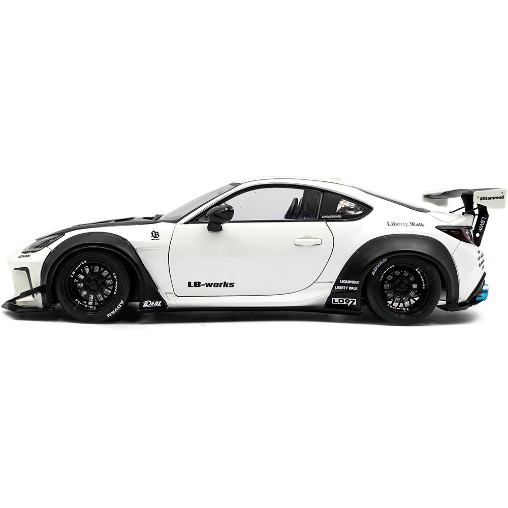 2024 Toyota GR 86 LBWK Body Kit Pearl White Diecast Model Car | Solido