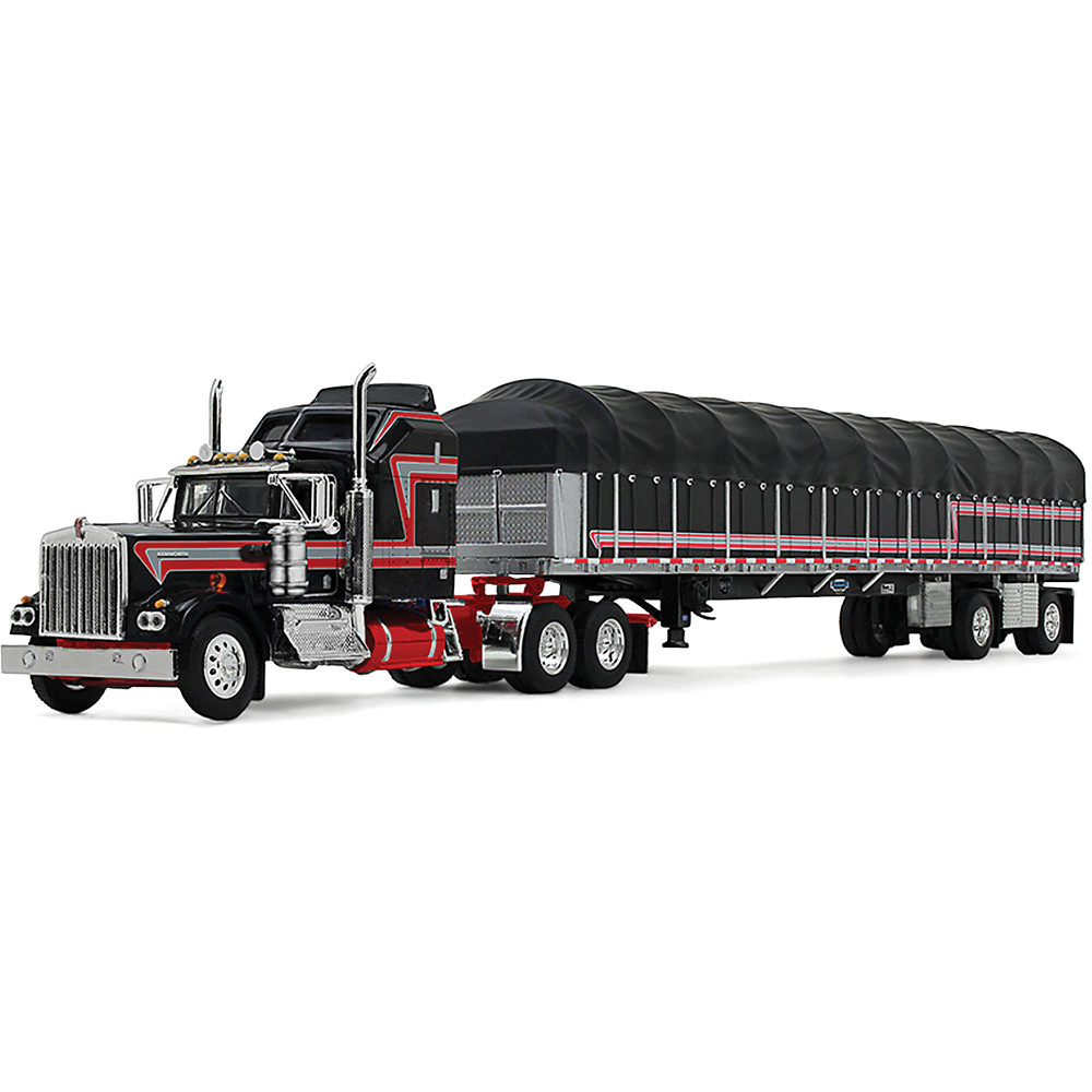 【TB】1/64 DIE-CAST PROMOTIONS KENWORTH k100 FLAT TOP CSM GUILTY BY ASSOCIATION  Die-Cast Promotions 1:64 Kenworth Tanker Vernon Transportation