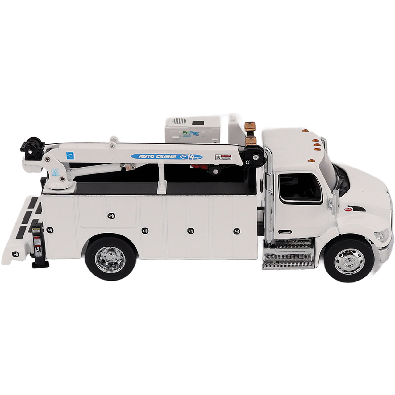 Peterbilt Model 536 Auto-Crane Titan85-Body HC14-Crane Work