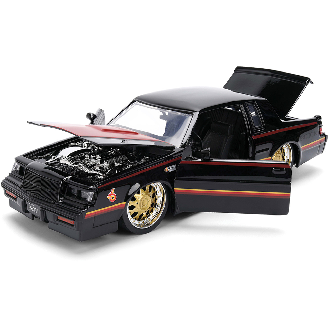 1987 Buick Grand National Custom Black Diecast Model Car