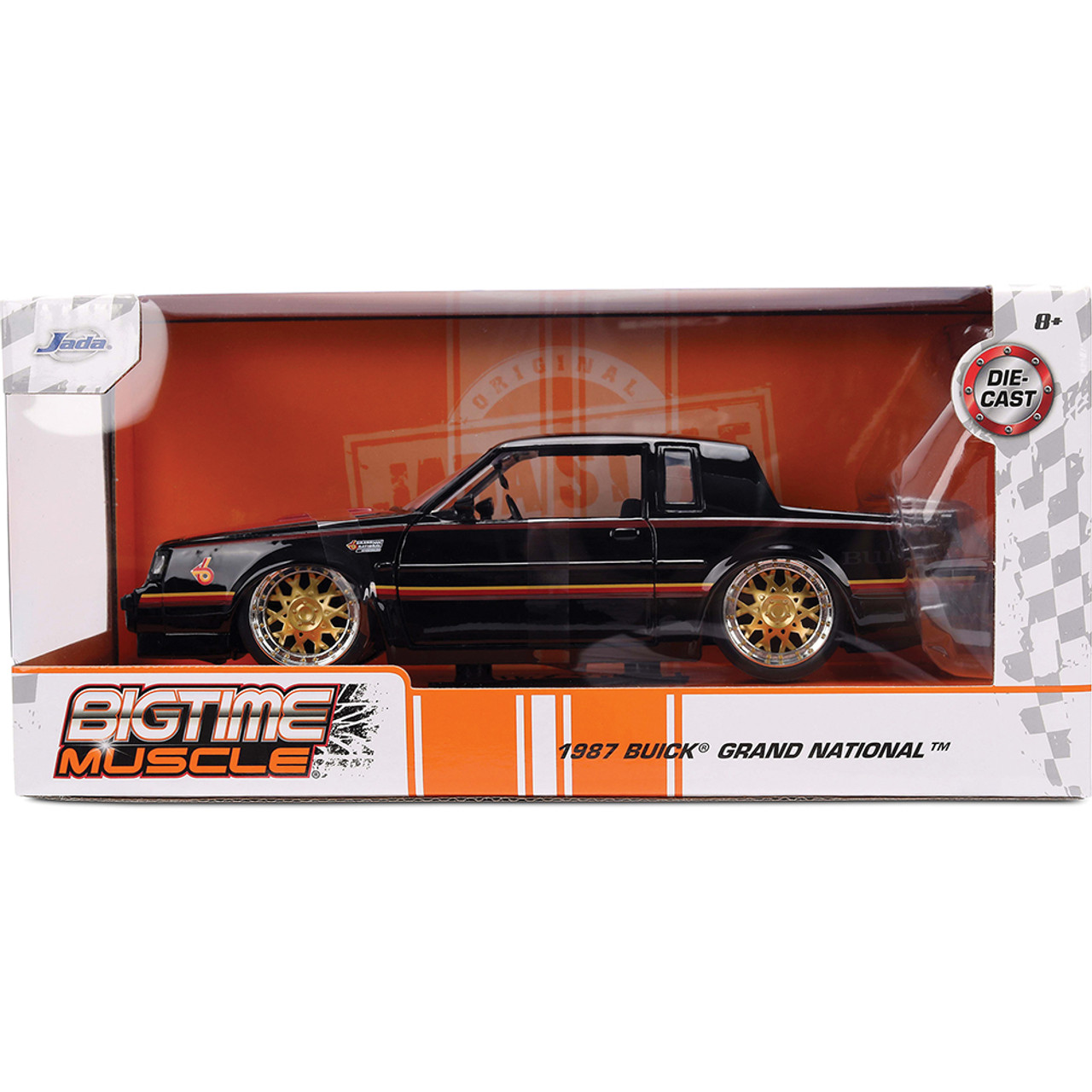 1987 Buick Grand National Custom Black Diecast Model Car