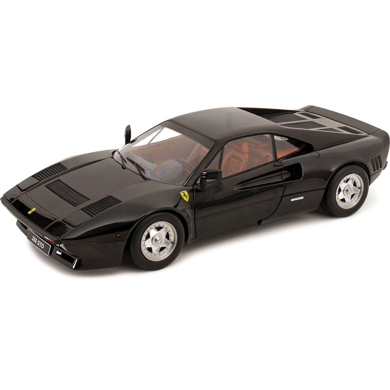 1984 Ferrari 288 GTO Black Diecast Model Car | KK Scale