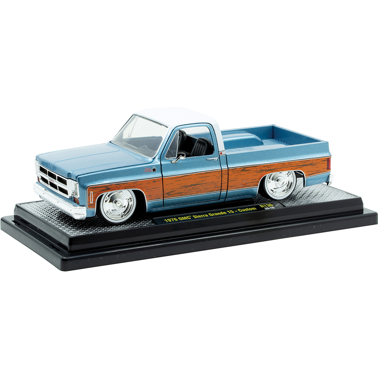 1976 GMC Sierra Grande 15 Custom Blue | M2 Machines