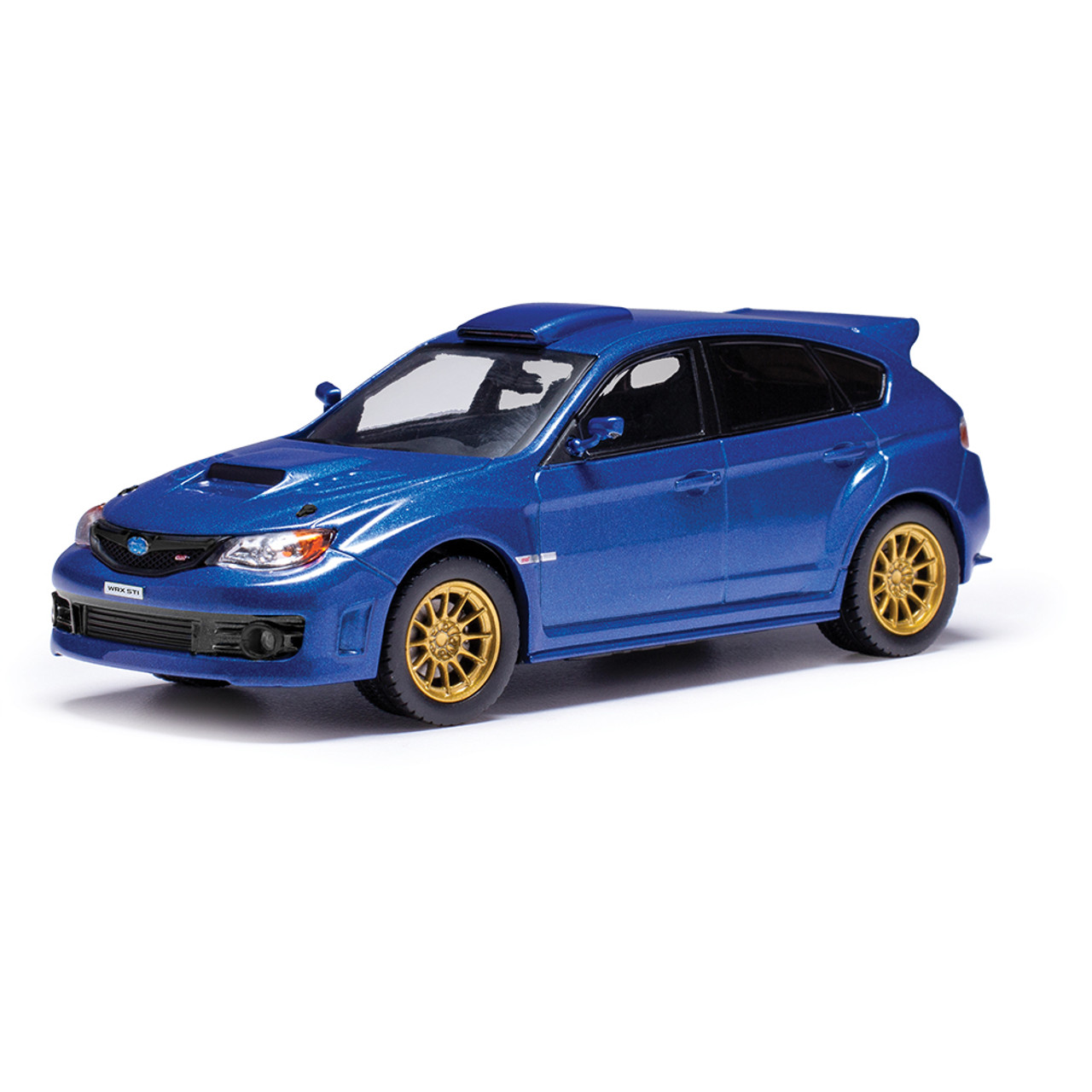 2009 Subaru Impreza WRX STI Blue Diecast Model Car | IXO Models