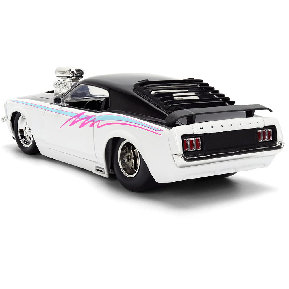 1970 Ford Mustang Boss 429 White Diecast Model Car | Jada Toys