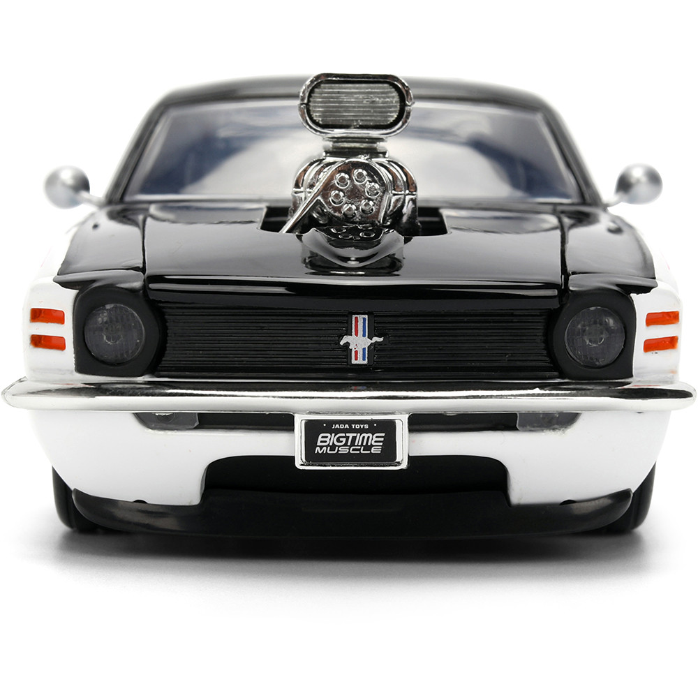 1970 Ford Mustang Boss 429 White Diecast Model Car | Jada Toys