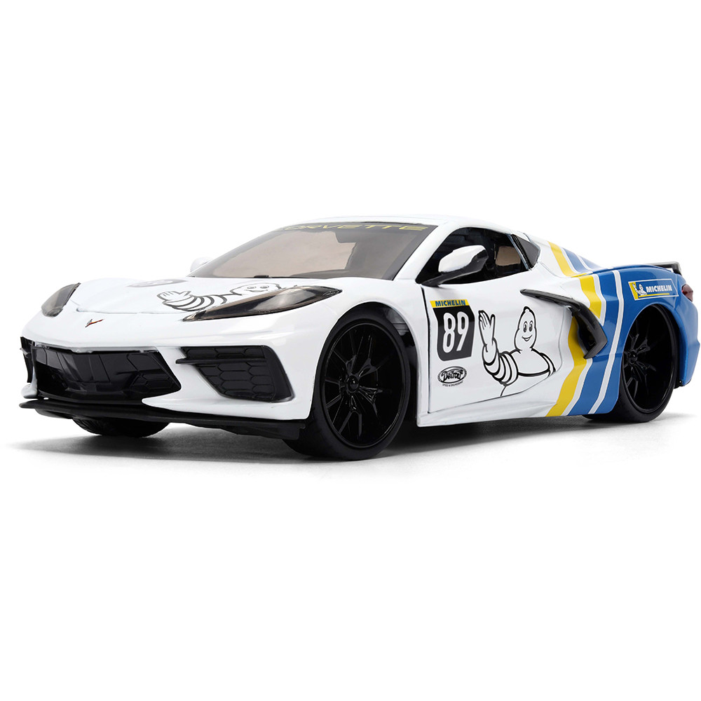 2020 Chevy C8 Corvette Stingray Michelin Diecast Model Car | Jada Toys