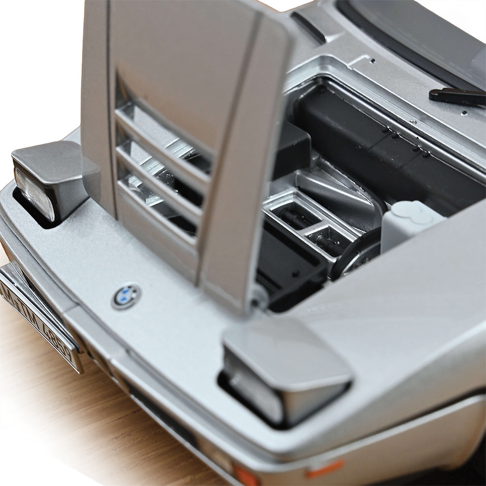1980 BMW M1 Silver Metallic Diecast Model Car | Norev