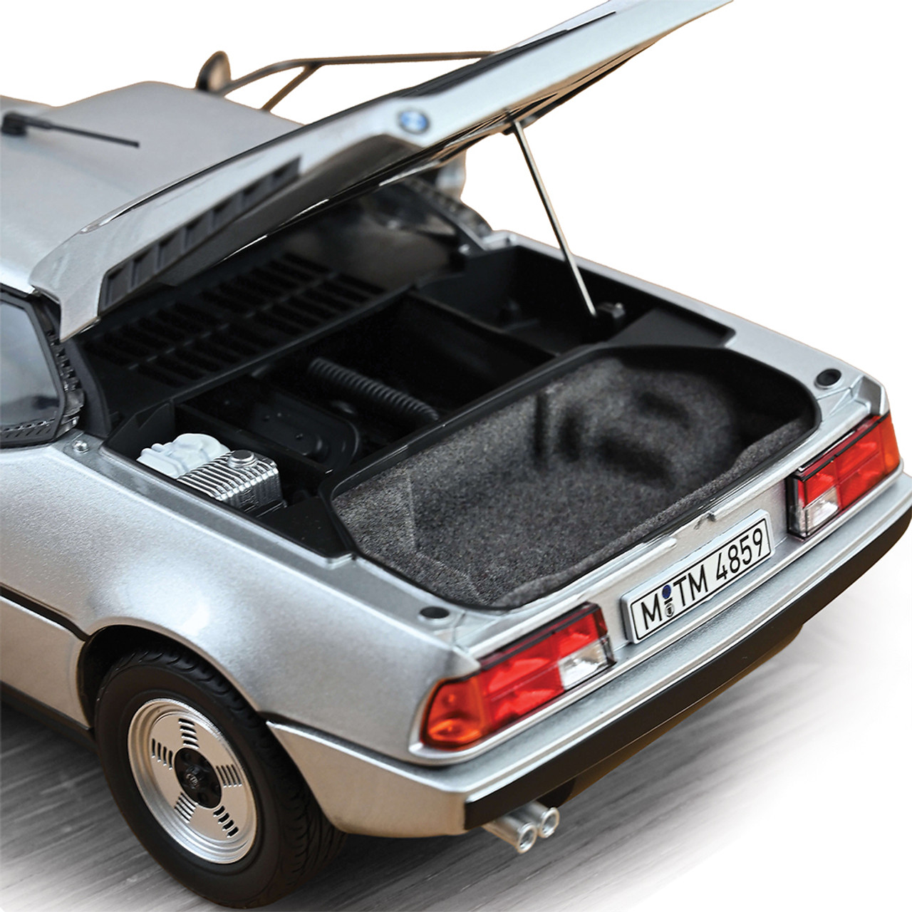 1980 BMW M1 Silver Metallic Diecast Model Car | Norev