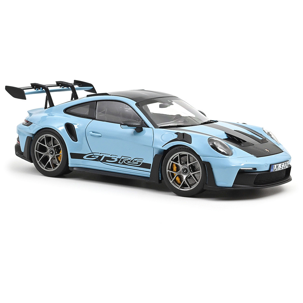 205-202 ノレブ 1/18 ポルシェ 911 GT3 RS 2022 2022 Porsche 911 GT3 RS w/Weissach Pack Light Blue | Norev